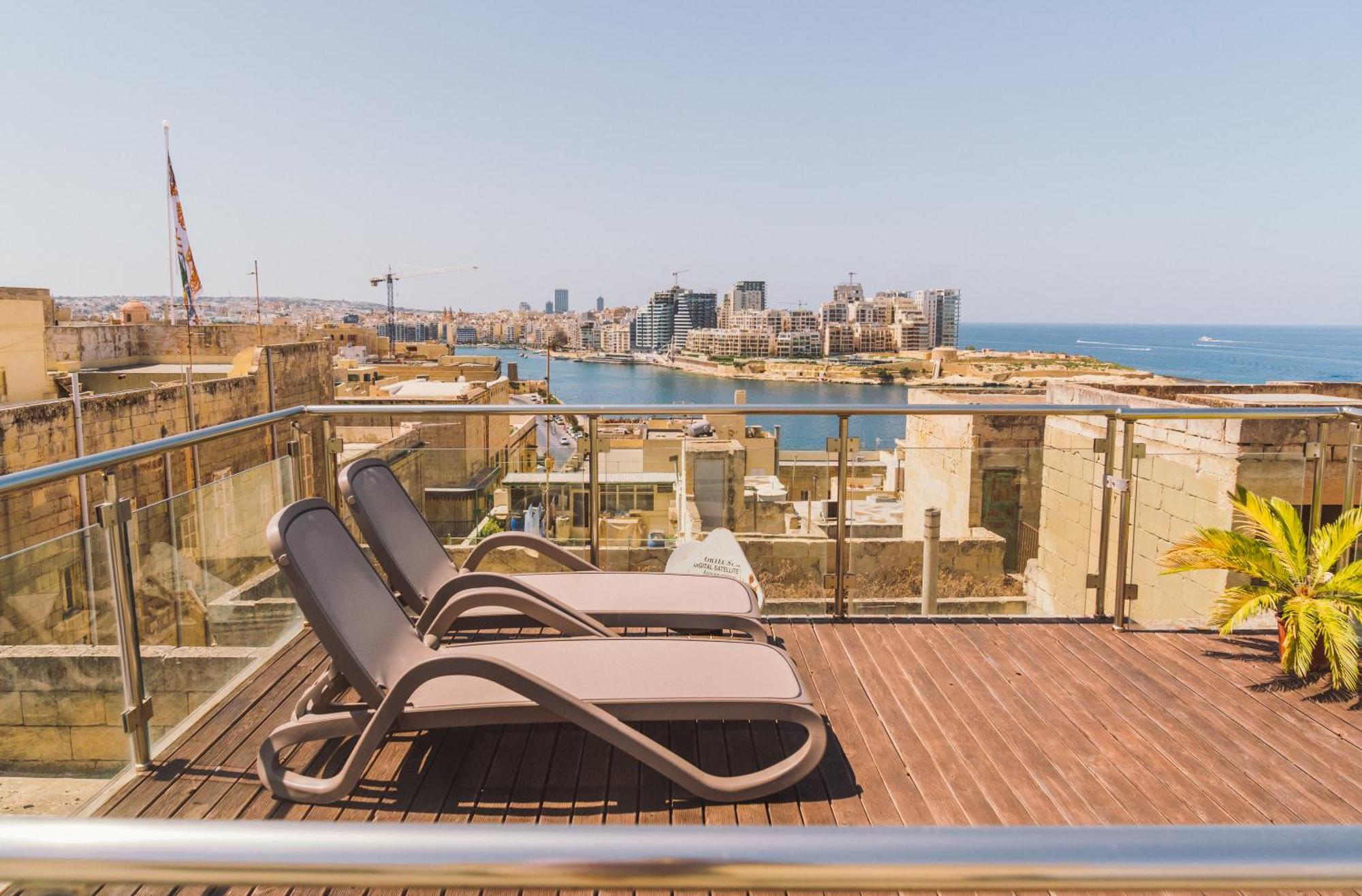 Vallettastay Skyline Sea View Studio Valeta Exterior foto
