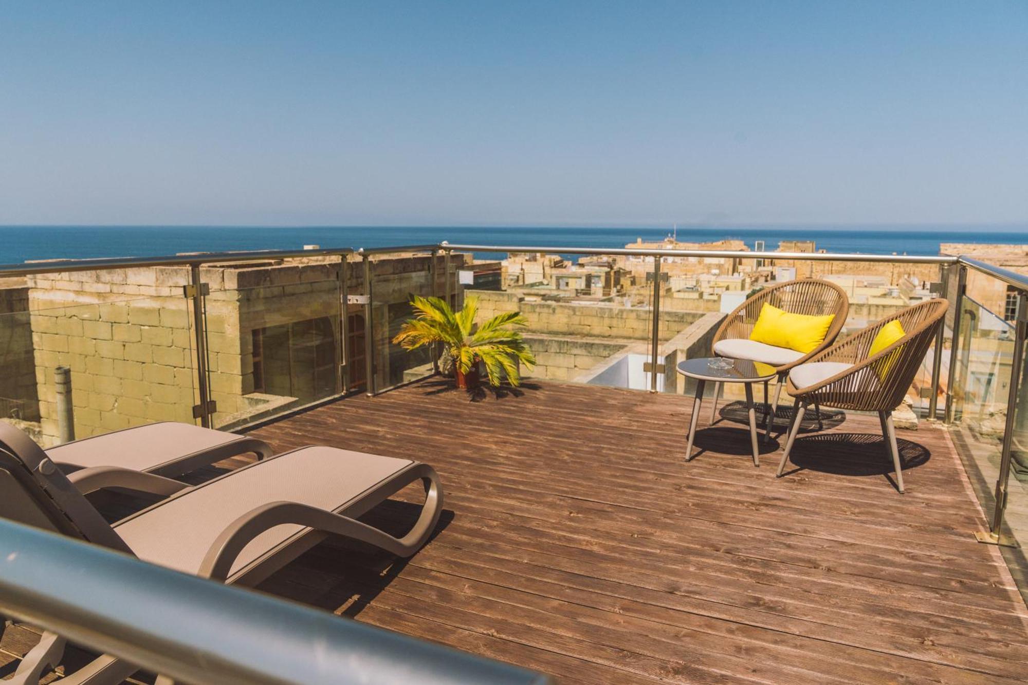 Vallettastay Skyline Sea View Studio Valeta Exterior foto